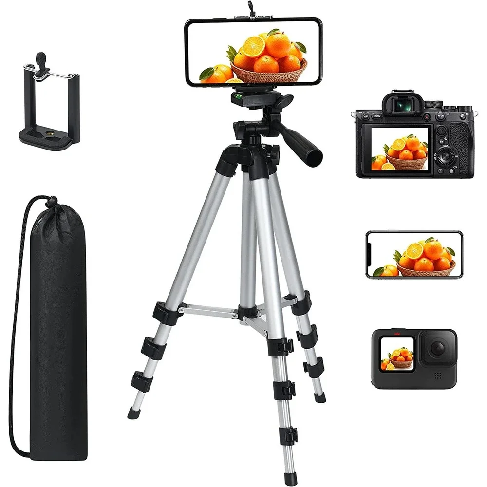 Tripod for camera, video camera and cell Phone 42 Inch Lightweight Aluminum